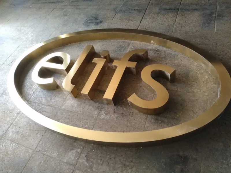 SARI PASLANMAZ KUTU HARF