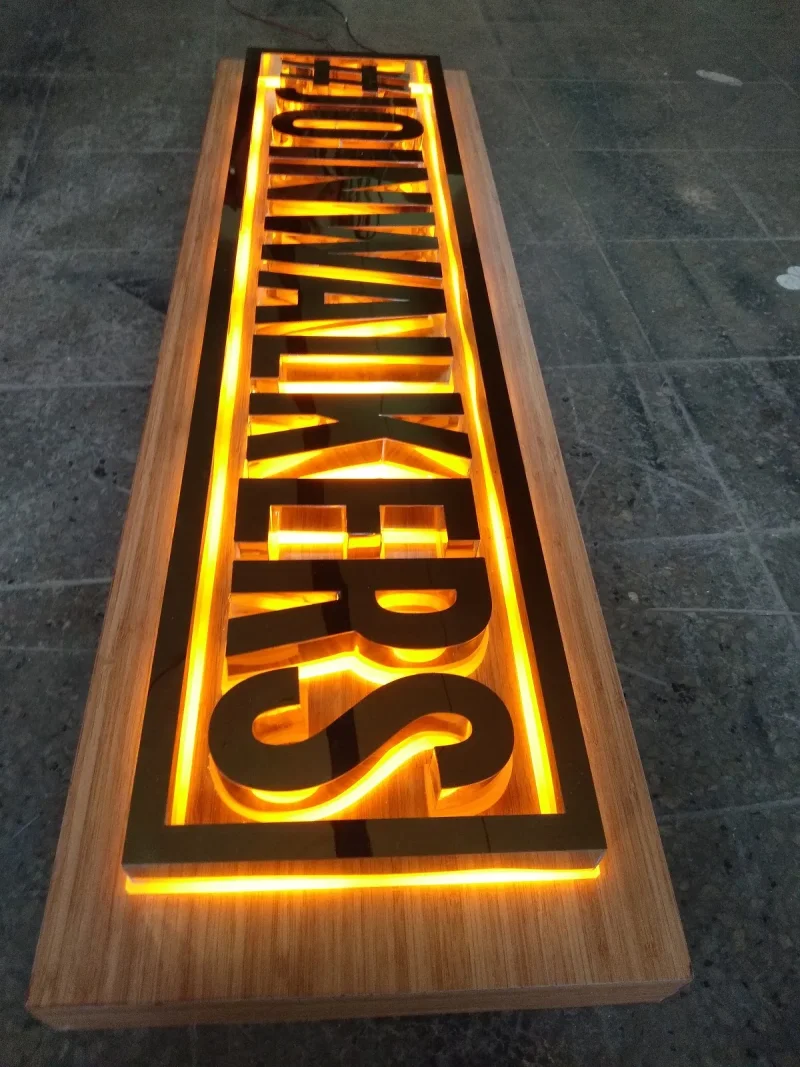 SARI PASLANMAZ KUTU HARF